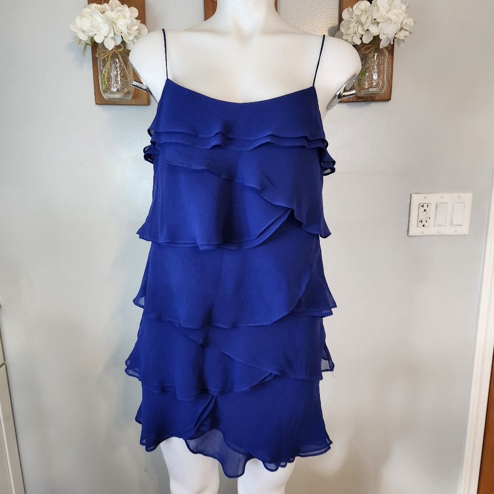 MNG Collection Ruffle Mini Dress